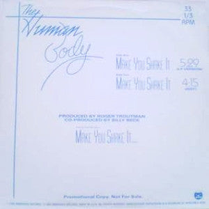 Human Body (2) : Make You Shake It (12", Promo)